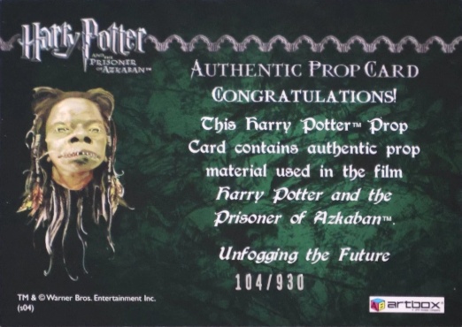 Unfogging the Future - Back