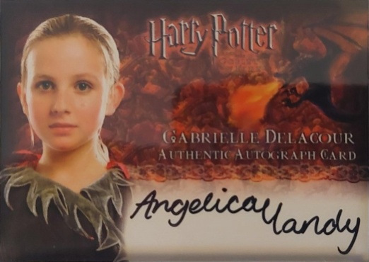 Angelica Mandy as Gabrielle Delacour - Front