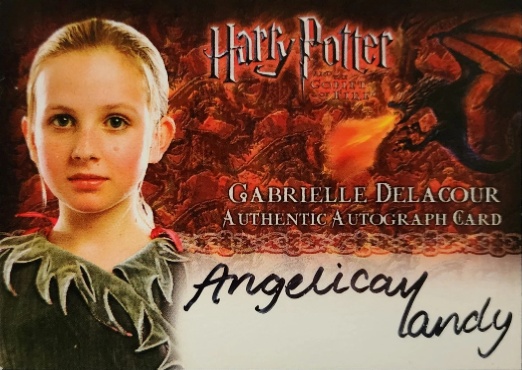 Angelica Mandy as Gabrielle Delacour - Front