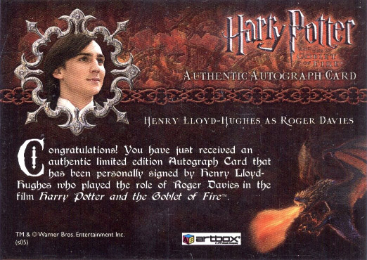 Henry Lloyd-Hughes - Roger Davies - Back