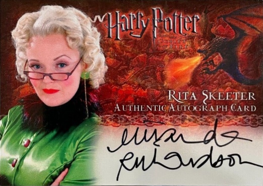 Miranda Richardson as Rita Skeeter - Front