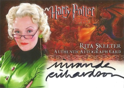 Miranda Richardson as Rita Skeeter - Front