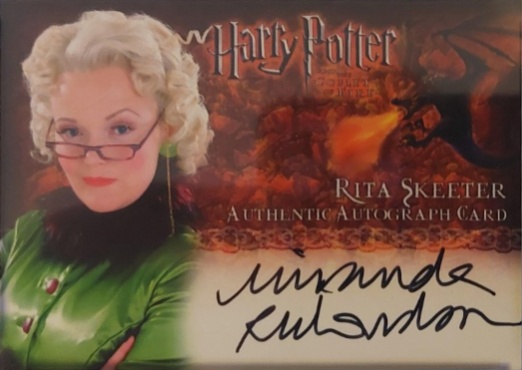 Miranda Richardson as Rita Skeeter - Front