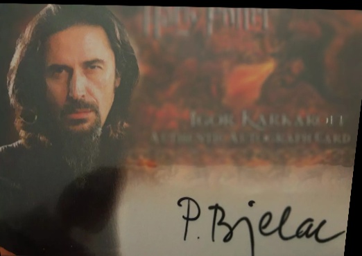 Predrag Bjelac as Igor Karkaroff - Front