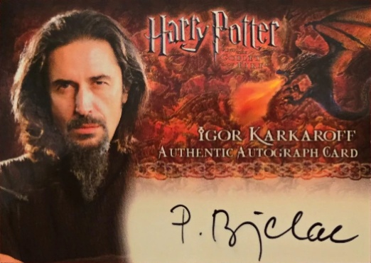 Predrag Bjelac as Igor Karkaroff - Front