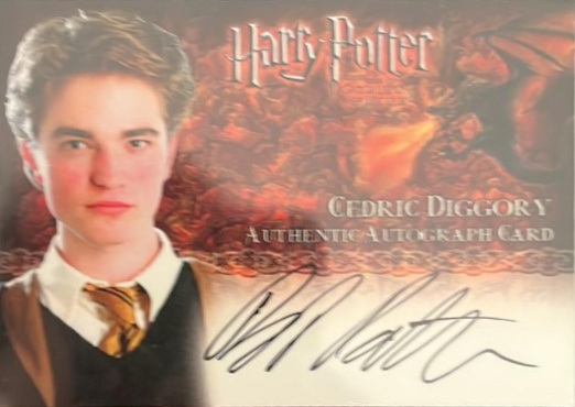 Robert Pattinson as Cedric Diggory - Front