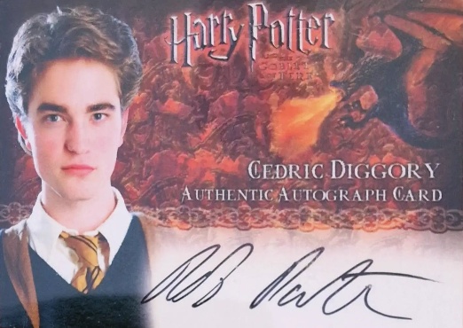 Robert Pattinson as Cedric Diggory - Front
