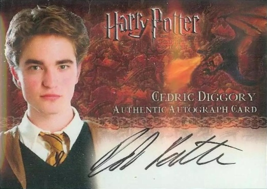 Robert Pattinson as Cedric Diggory - Front