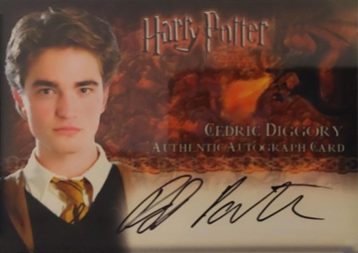 Robert Pattinson as Cedric Diggory - Front