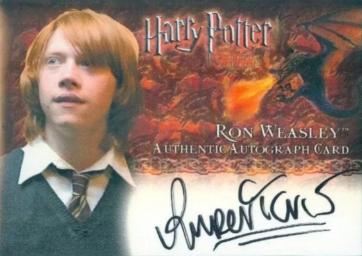 Rupert Grint as Ron Weasley - Front