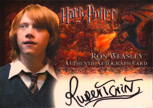 Rupert Grint as Ron Weasley - Front