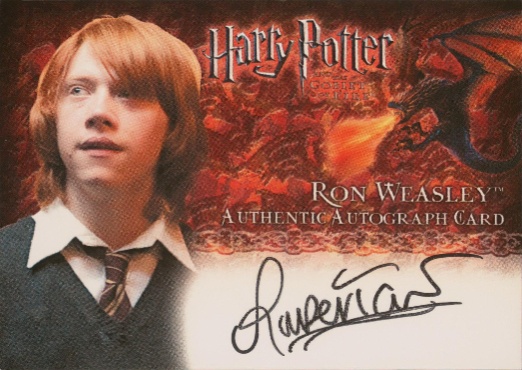 Rupert Grint as Ron Weasley - Front