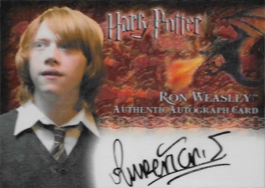 Rupert Grint as Ron Weasley - Front