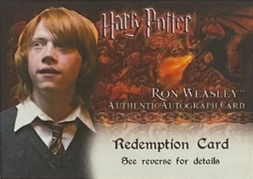 Redemption Card Front