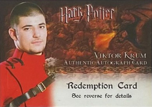 Redemption Card Front