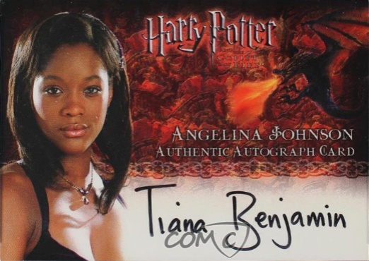 Tiana Benjamin as Angelina Johnson - Front