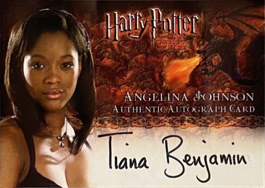 Tiana Benjamin as Angelina Johnson - Front