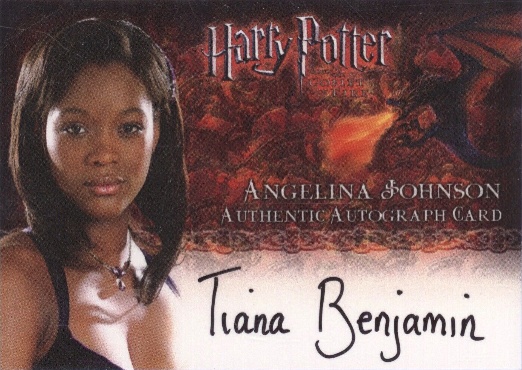 Tiana Benjamin as Angelina Johnson - Front