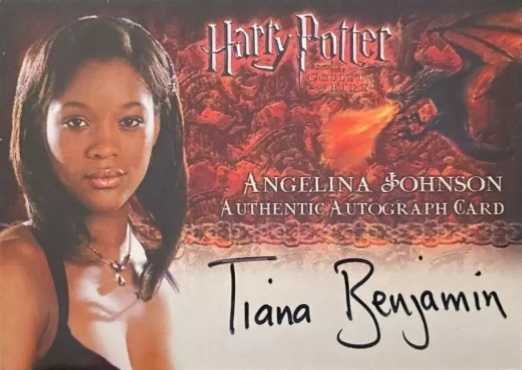 Tiana Benjamin as Angelina Johnson - Front