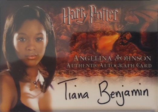 Tiana Benjamin as Angelina Johnson - Front
