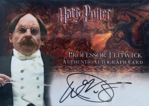 Warwick Davis as Professor Flitwick - Front