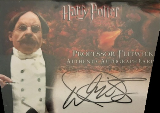 Warwick Davis as Professor Flitwick - Front