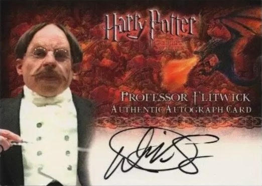 Warwick Davis as Professor Flitwick - Front