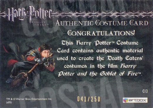 C13 - Death Eater Robes - Back