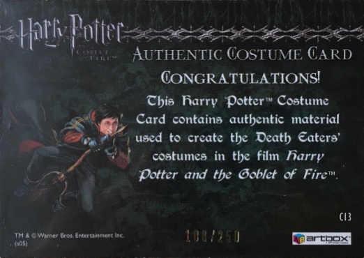 C13 - Death Eater Robes - Back