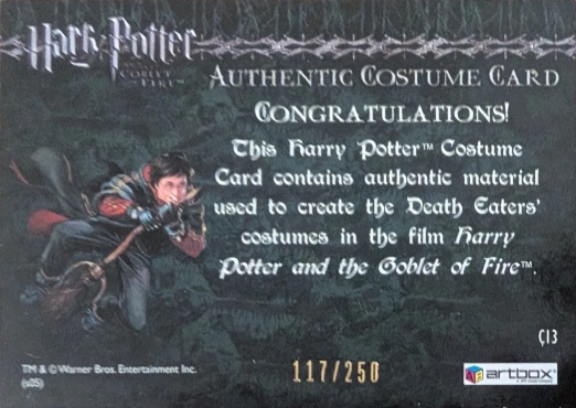 C13 - Death Eater Robes - Back