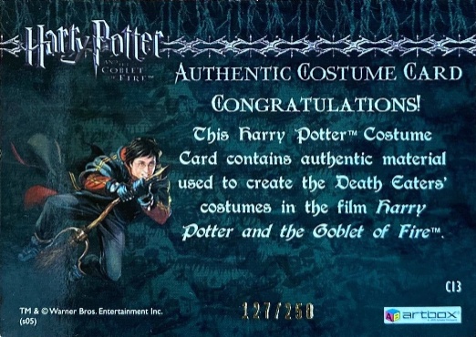 C13 - Death Eater Robes - Back