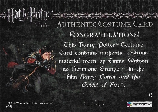 C8 - Hermione's Trousers - Back