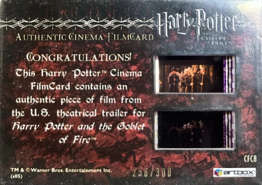 CFC8 - Dumbledore at the Third Task - Back