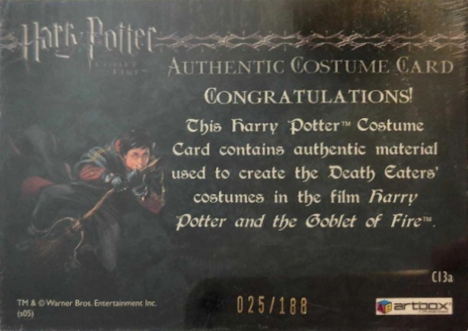 C13a - Death Eater Robes - Back