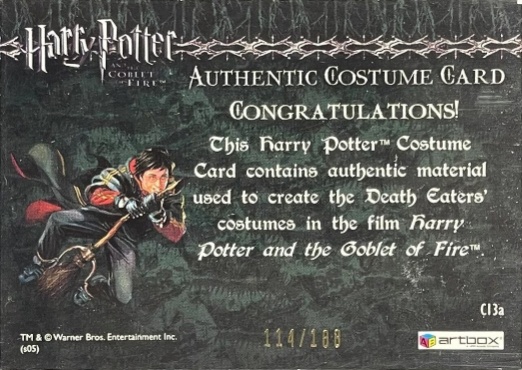 C13a - Death Eater Robes - Back