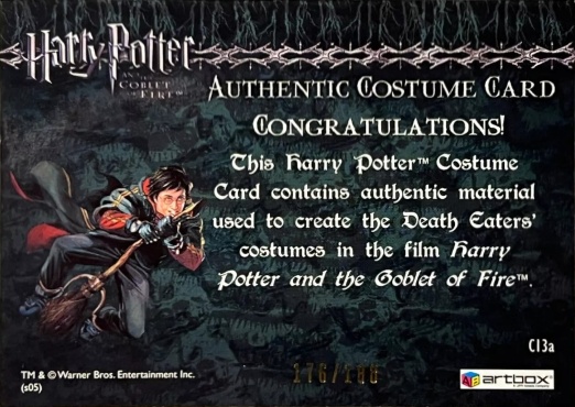 C13a - Death Eater Robes - Back