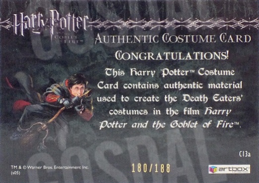 C13a - Death Eater Robes - Back