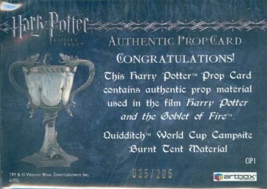 CIP1 - Burnt Tent Material - Back