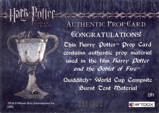 CIP1 - Burnt Tent Material - Back