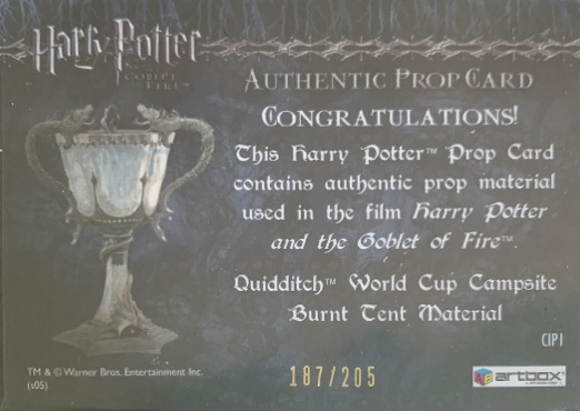 CIP1 - Burnt Tent Material - Back