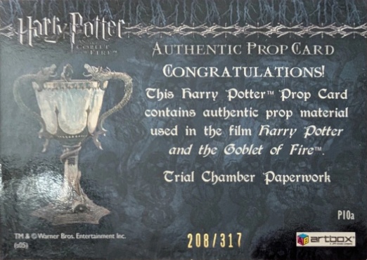 P10a - Trial Chamber Paperwork - Back