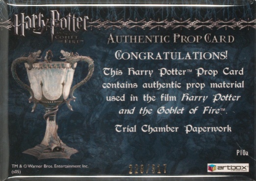 P10a - Trial Chamber Paperwork - Back