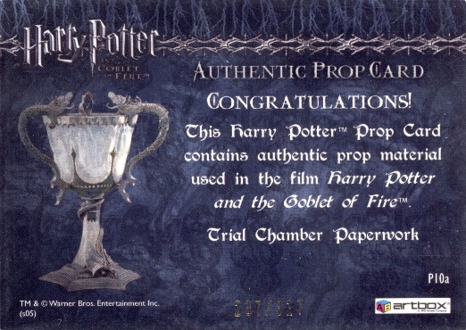 P10a - Trial Chamber Paperwork - Back