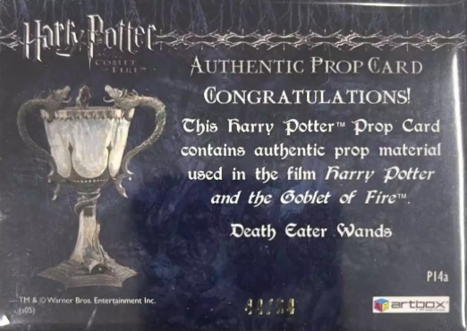 P14a - Death Eater Wand - Back