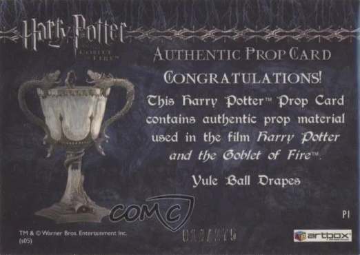 P1 - Yule Ball Drapes - Back