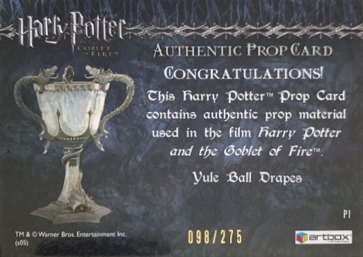 P1 - Yule Ball Drapes - Back