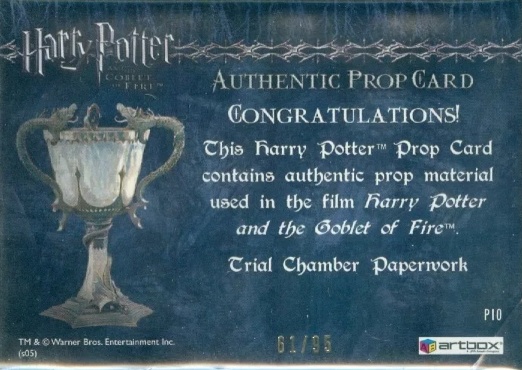 P10 - Trial Chamber Paperwork - Back