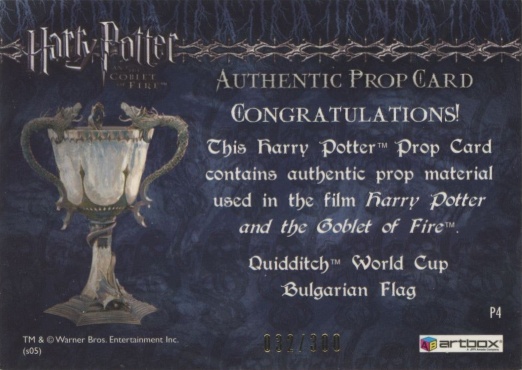 P4 - Bulgarian Flag - Back