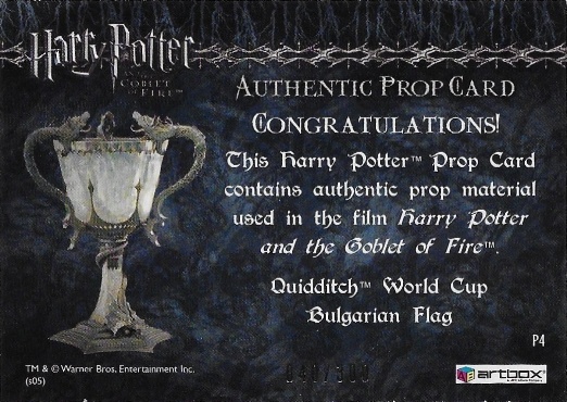 P4 - Bulgarian Flag - Back