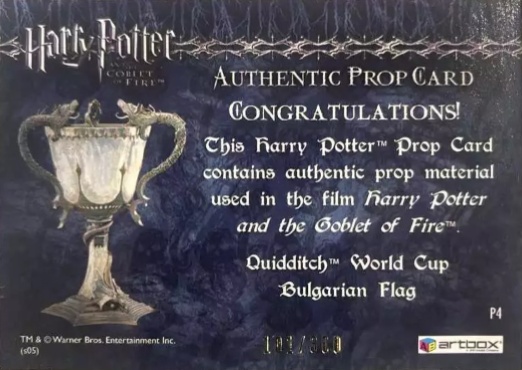 P4 - Bulgarian Flag - Back